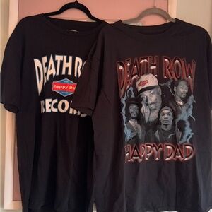 Death Row Happy Dad Black Men's T-Shirt